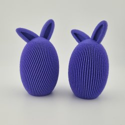 Rillet 3D printet p�ske�g med �rer i moderne design