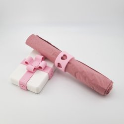 servietring med hjerter