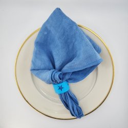 servietring med stjerne design
