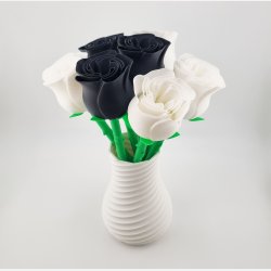 Buket roser i en vase