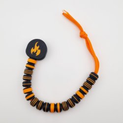 Rep Counter abacus med flamme or orange snor