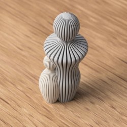 Fars dag figur med far og barn i moderne design