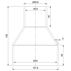 Adapter, flere st�rrelser